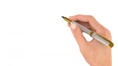 Kalem resmin ana hatlarını çizer. Doodle videosu mu Whiteboard animasyonu mu? Kurumuş hurma palmiyeleri beyaz arkaplanda izole edilmiştir.