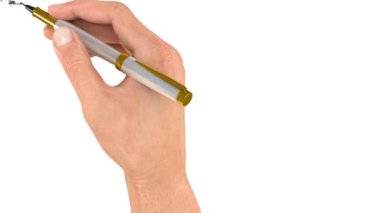 Kalem resmin ana hatlarını çizer. Doodle videosu mu Whiteboard animasyonu mu? Karayolu üzerinde harap olmuş eski bir geçiş.