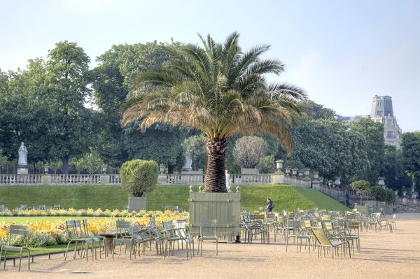 Território de parque do palácio de Luxemburgo — Fotografia de Stock