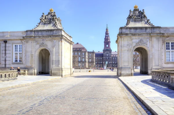 Christiansborg 궁전 — 스톡 사진