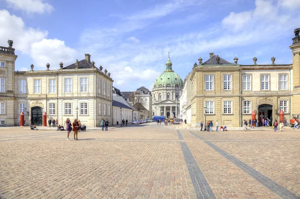 Köpenhamn. marmor kyrka — Stockfoto