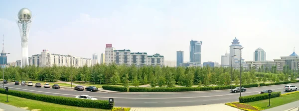Астана. Центр города. Панорама — стоковое фото