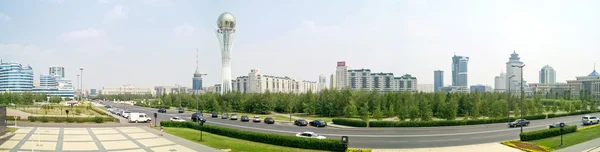 Astana. şehir merkezinde. Panorama