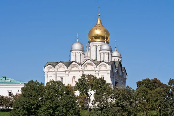 在莫斯科克里姆林宫的大天使大教堂 — 图库照片