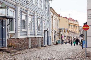 Finlandiya. Şehir Porvoo