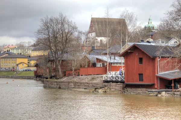 Finlândia. Cidade Porvoo — Fotografia de Stock