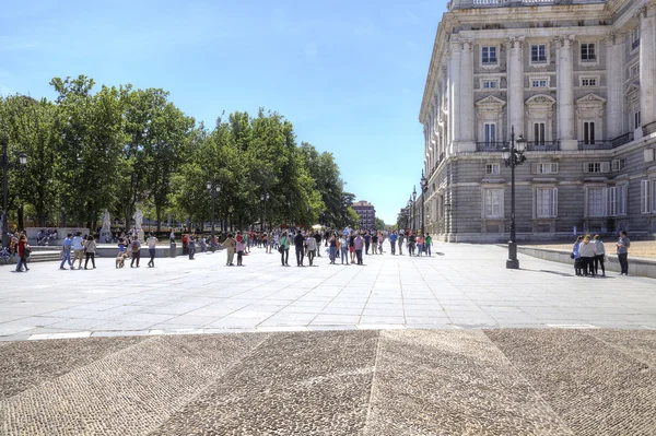 Madrid. Eastern square — Stock Photo, Image