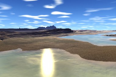 Bilinmeyen gezegen. Dağlar