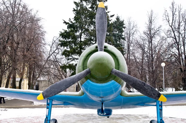 Старые военные самолеты — стоковое фото