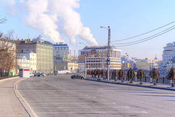 Moscovo. Embarque de Bolotnaya — Fotografia de Stock