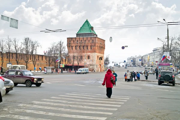 Nizhny Novgorod. Stadsbilder — Stockfoto