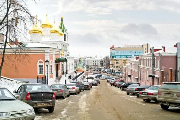 Nizhny Novgorod. Stadsbilder — Stockfoto