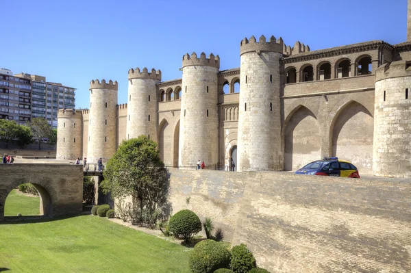 Saragossa. Aljaferia paleis — Stockfoto