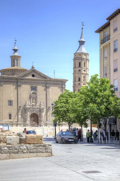 Saragossa. stadsgezicht — Stockfoto