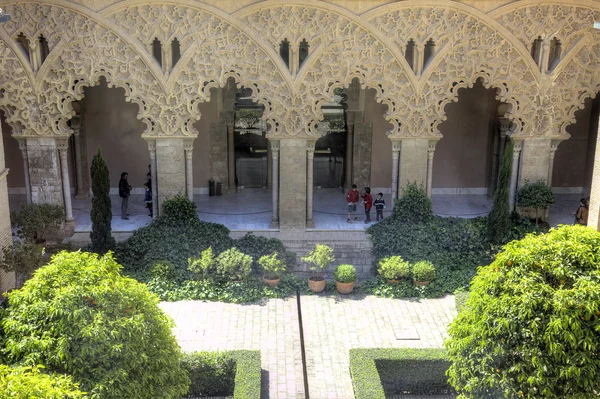 Saragossa. Aljaferia Palace — Stockfoto