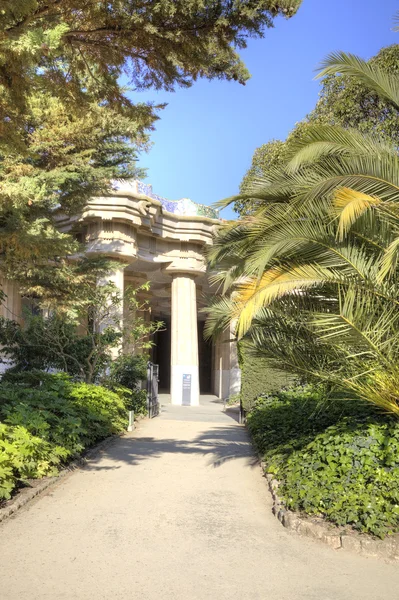 Barcelona. V Park Guell — Stock fotografie