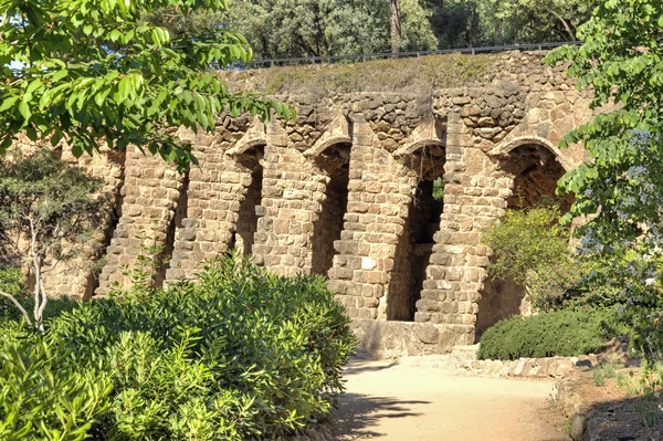 Barcellona. Nel Parco Guell — Foto Stock