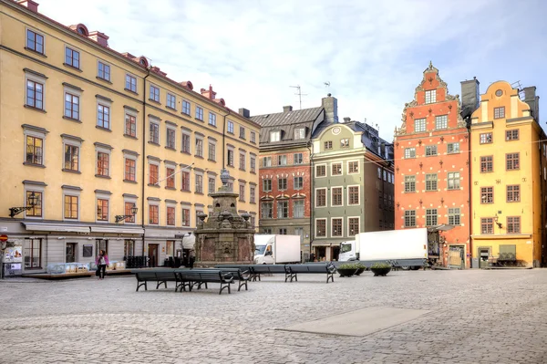 Estocolmo. Centro histórico de la ciudad — Foto de Stock