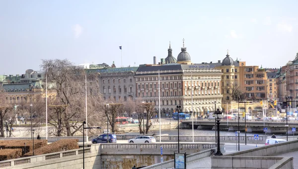 Stockholm. Historické centrum města — Stock fotografie