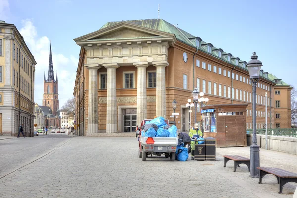 Employee of municipal services — Stock Photo, Image