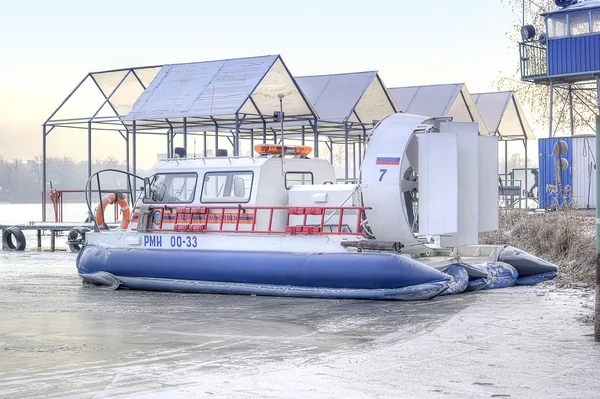 Reddingsboot station — Stockfoto