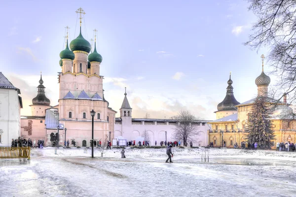 Kremlin van stad Rostov — Stockfoto