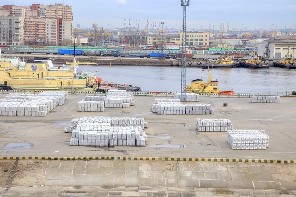 Porto di San Pietroburgo — Foto Stock