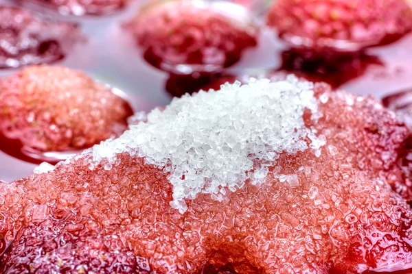 Fruit compote from a strawberry — Stock Photo, Image