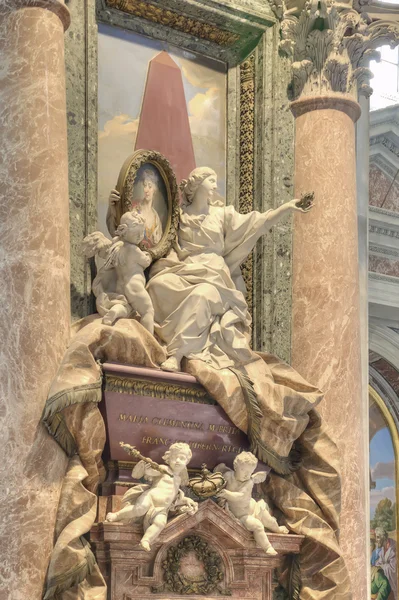 Interior Temple of Saint Peter. Vatican — Stock Photo, Image