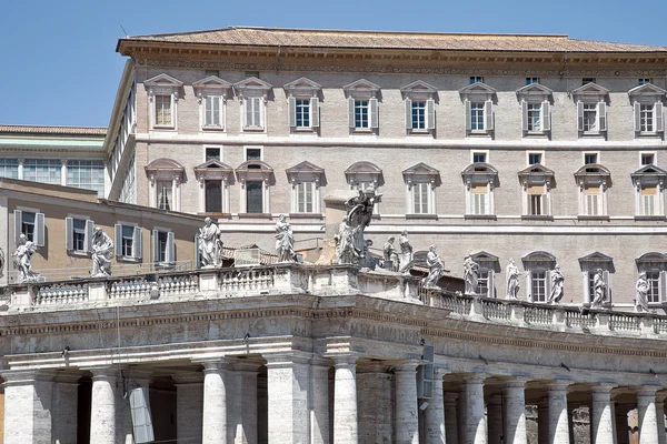 教皇的住所。梵蒂冈 — 图库照片