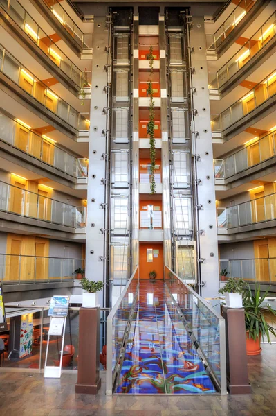 Barcelona. Interior of modern hotel — Stock Photo, Image