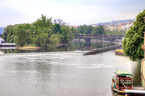 Řeka Vltava — Stock fotografie