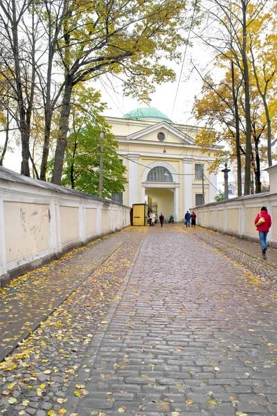 Przejście z Alexander Nevsky Lavra — Zdjęcie stockowe