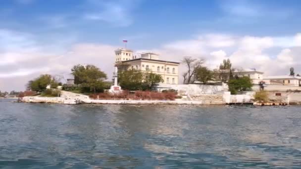 Sevastopol. stadsbild — Stockvideo