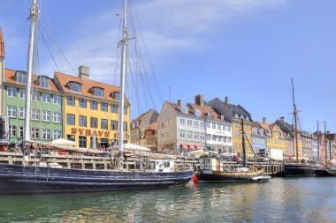 Kanal Nyhavn çoğu şehir Copenhagen