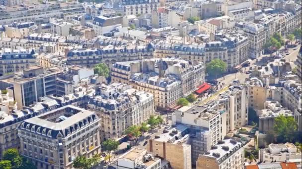 Panorama da cidade Paris — Vídeo de Stock