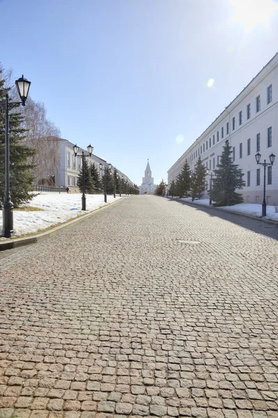 Kremlin da cidade Kazan por um dia ensolarado — Fotografia de Stock