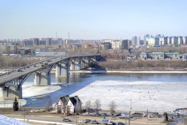 Нижній Новгород. Міський краєвид — стокове фото