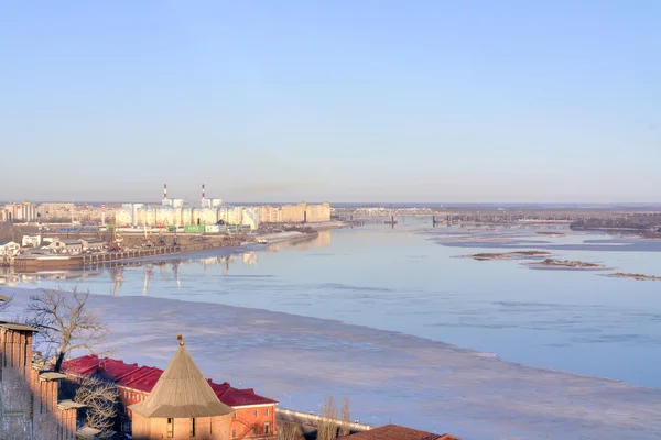 Nizjni Novgorod. Stedelijk landschap — Stockfoto