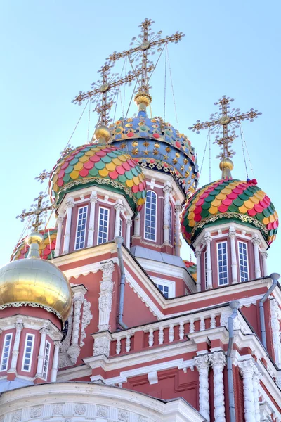 Domes of the Nativity church — Stock Photo, Image