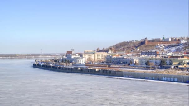 Nizhny Novgorod. Paisaje urbano — Vídeos de Stock