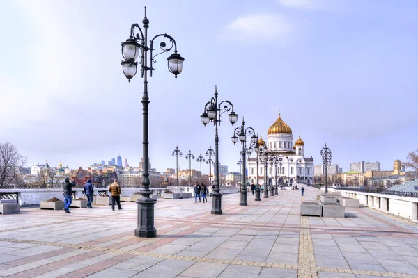 Вид на собор Христа Спасителя — стоковое фото