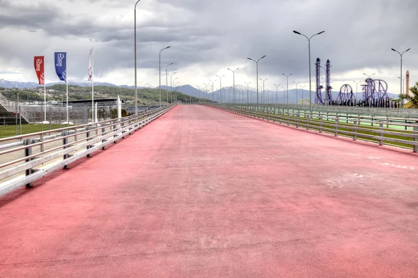 Sochi. carril bici — Foto de Stock