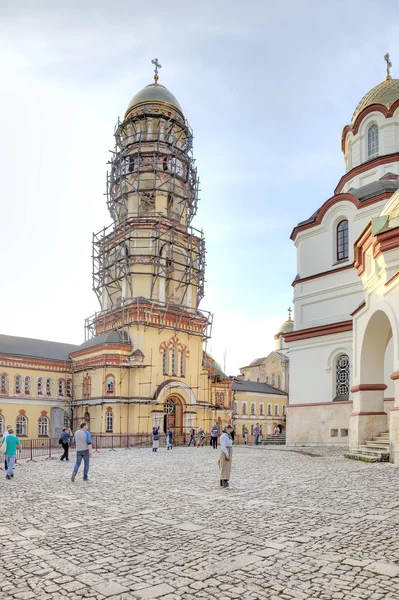 Абхазия. Новоафонский монастырь Симона Зилота — стоковое фото
