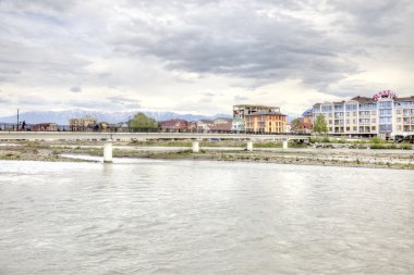 Sochi. Adler. Mzımta Nehri