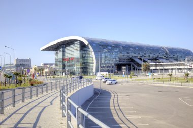 Sochi. Adler. Tren İstasyonu