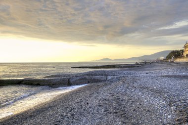 Karadeniz sahilleri. Akşam