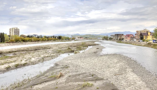 Sochi. Adler. Mzymta River — Stock Photo, Image