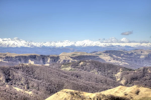 Panorama des Kaukasus-Gebirges — Stockfoto