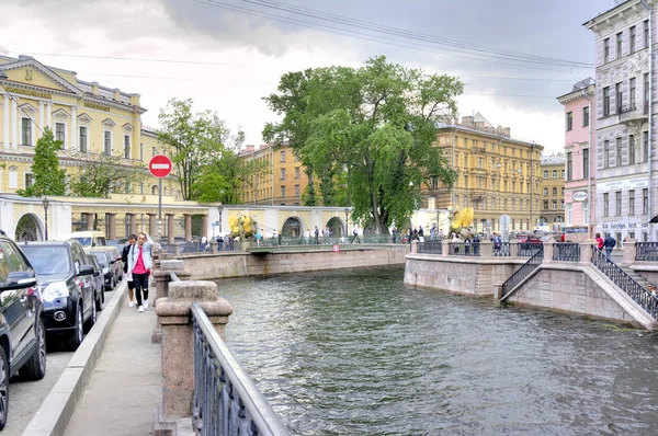 San Pietroburgo. Canale Griboyedov — Foto Stock